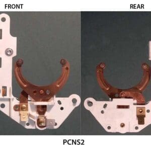 A picture of the front and rear view of a pcnss 2 device.