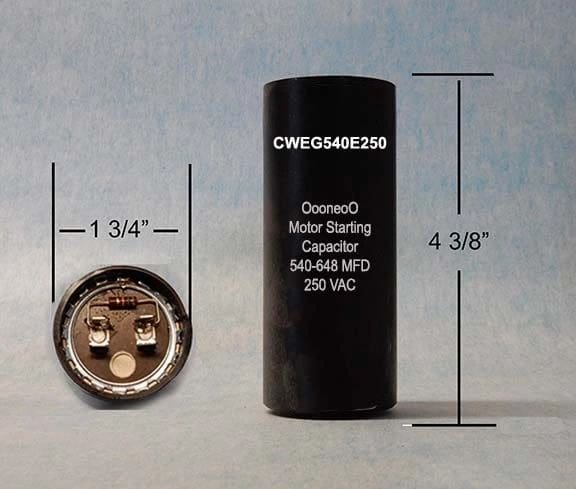 A black cylinder with the size of a button and its measurements.