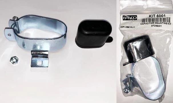 A close up of the side view mirror and its packaging