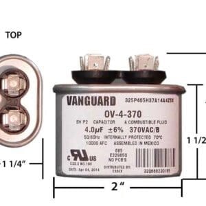 A picture of the dimensions for this product.