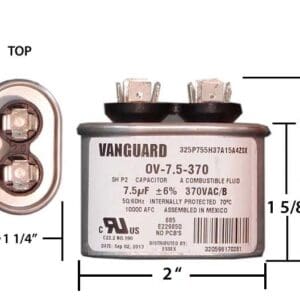 A picture of the dimensions for this product.