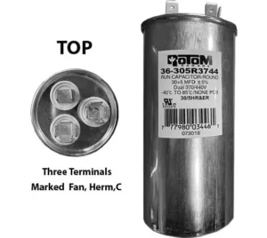 Dual Value HVAC Capacitors